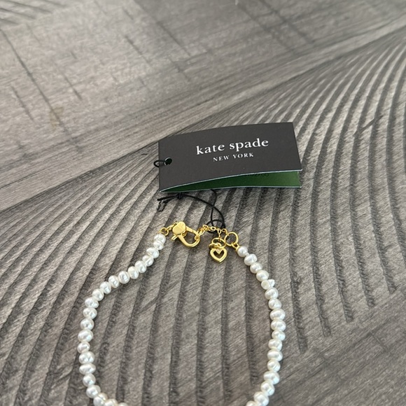 Kate Spade Gold Bow Pearl Bracelet - Picture 4 of 4